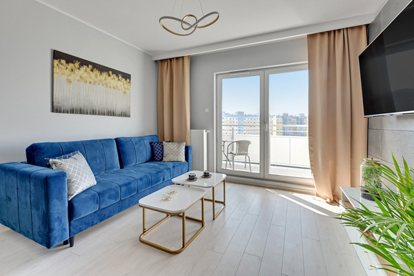 Elbląg &nbsp; Nowoczesne i słoneczne mieszkanie na wynajem | 52 m2 | 2-pokojowe&nbsp; z oddzielną kuchnią&nbsp; |