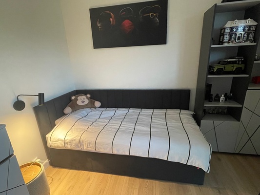 Elbląg SPRZEDAM ŁÓŻKO 100/200CM JAK NOWE W STANIE IDEALNYM - UZYTKOWANE PRZEZ ROK !!!