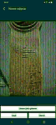 Elbląg Sprzedam cięgło z czasów PRL. Stan widoczny na zdjęciach. Długość 90 cm, długośćod środka otwóru do środka