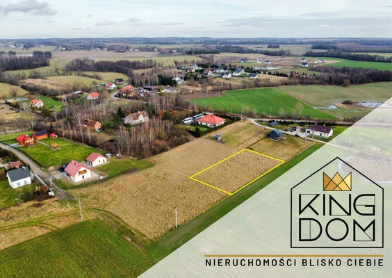 Elbląg KINGDOM NIERUCHOMOŚCI BLISKO CIEBIENA SPRZEDAŻ ATRAKCYJNA DZIAŁKAPOD ZABUDOWĘ JEDNORODZINNĄZ WYDANYMI WARUNKAMI
