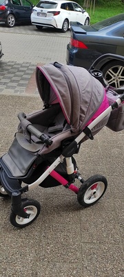 Elbląg Sprzedam wózek dziecięcy Adamex model Barretta stan bdb polecam. .