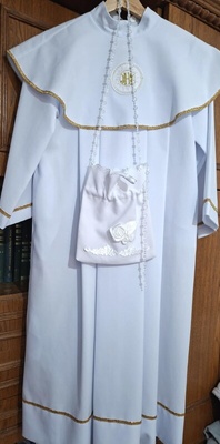 Elbląg Sprzedam albę wraz z torebeczką i rękawiczkami - 128Polecam!
Cena do małej negocjacji.