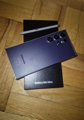 Elbląg Sprzedam telefon Samsung S 24 Ultra (SM-5928B/DS). Pamięć 12/256.Wersja systemu : Android 16,One UI 8.5.Stan