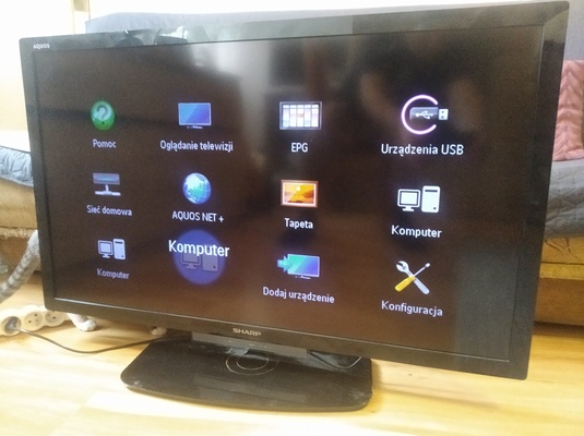 Elbląg Sprzedam jak za darmo tv Sharp z pilotem 42 cali płaski ekran. Idealny do pokoiku dla dzieci bądź do salonu