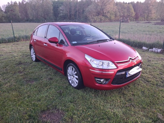 Elbląg Sprzedam Citroen C4 - czerwony