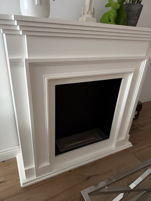 Elbląg Sprzedam Bio kominek 800zl, stolik oraz konsole 1500zl