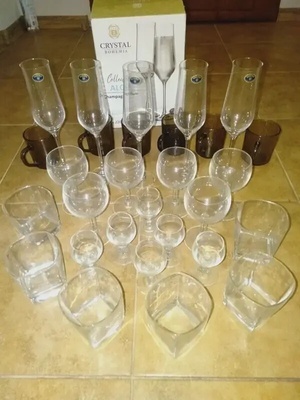 Elbląg Nowe i mało używane szkło plus porcelana.
