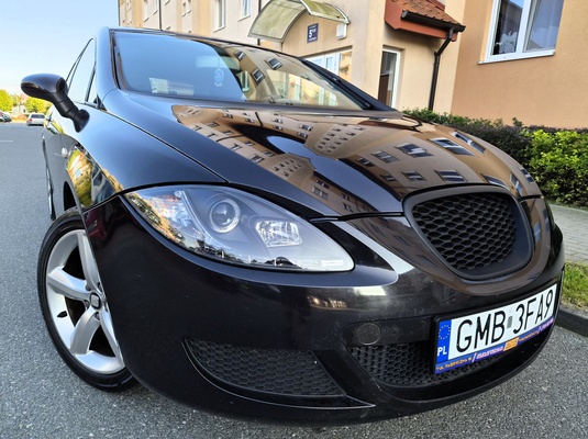 Elbląg Seat Leon 2008Rok 1,9TDI 110KM Duże Dotykowe Radio Kamera Hak Klima Tuba Elektryczne Szyby i Lusterka Abs Duże