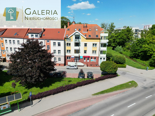 Elbląg GALERIA NIERUCHOMOŚCIZ pasji i miłości do nieruchomości  Na wynajem:  Dwupoziomowy lokal usługowy
