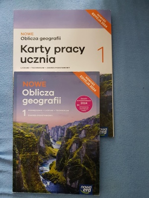 Elbląg Sprzedam podręczniki do szkoły średniej klasa 1: komplet
Nowe Oblicza geografii 1.Podręcznik dla liceum