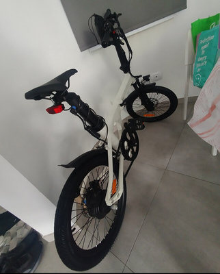 Elbląg Rower elektryczny ADO Air 20s. Koła 20 cali. Bardzo lekki 17 kg. Bateria Samsung. Zasięg 100 km. Doskonały do