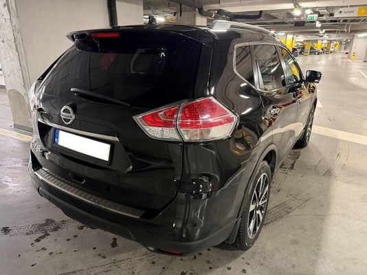 Elbląg Nissan X-trail 2017 r.2,0 dCi 4WD, tekna (komfort), czarny metalik, generacja III. Norma emisji spalin