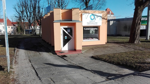 Elbląg DO WYNAJMU BUDYNEK USŁUGOWO – HANDLOWY Ul. PŁK. DĄBKA 76 B o