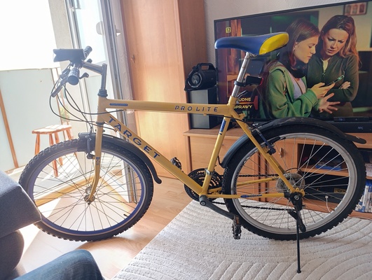 Elbląg Sprzedam rower za 300 zł. Założyłem nowe lampy oraz błotniki