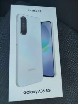 Elbląg Sprzedam nowy Samsung Galaxy A36 5 G bialy Telefon z opakowaniem nie otwierany Miał być prezent a został