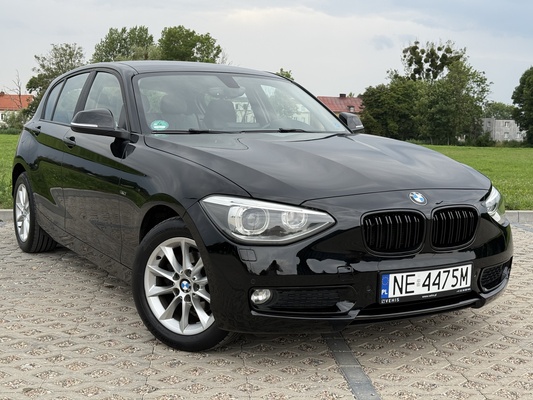 Elbląg BMW Seria 1 118D 143km Navi Led czujniki parkowania alufelgi ZAREJESTROWANY
