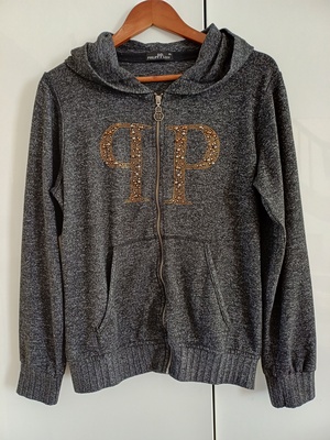 Elbląg PHILIPP PLEIN Bluza dzianinowa rozpinana