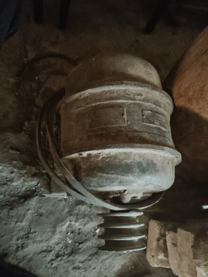 Elbląg Sprzedam zabytkowy niemiecki   silnik trzy fazowy elektryczny 3 kw i przekładnie zębatą prawdopodobnie do pasa