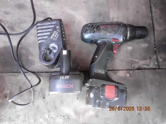 Elbląg Wkrętarka BOSCH Professional GSR 12-2
Wkrętarka i ładowarka sprawna ale baterie do wymiany. Akumulatory można