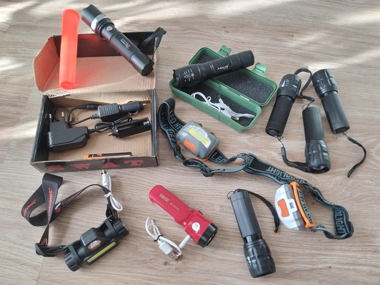 Elbląg Latarki LED * taktyczne i praktyczne* 15-25zł. szt.