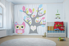 Fototapeta lateksowa 290x260 cm - Sowy Fototapeta lateksowa 290x260 cm - Sowy