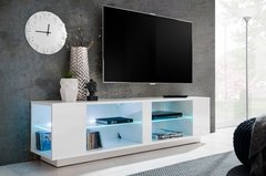 Szafka RTV pod telewizor Cromer połysk 160 cm Szafka RTV pod telewizor Cromer połysk 160 cm