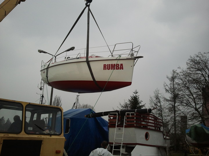 "Latający Holender". Przygotowania do sezonu na terenie HOW Bryza. (Kwiecień 2012)