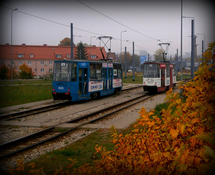 Tramwajowa jesień..  (Październik 2014)