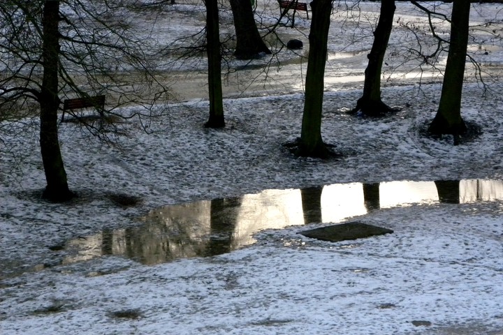 Park Planty. Wszystko popłynęło (Styczeń 2016)