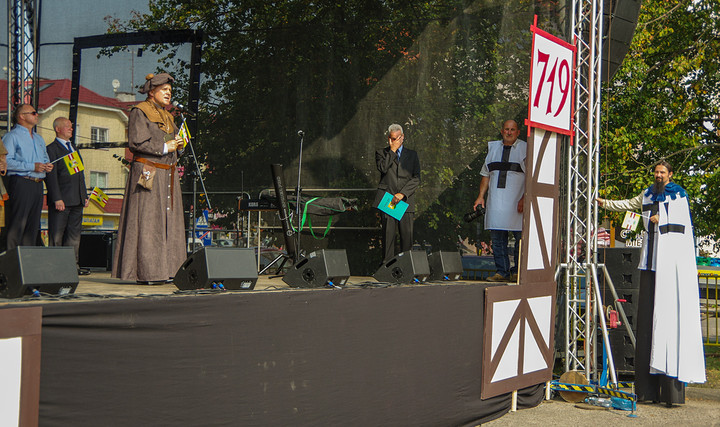 719 lat Pasłęka.. Podobnie było w ubiegłym roku. (Wrzesień 2016)