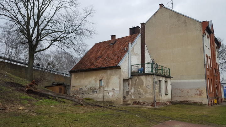 Elbląg od podwórka.