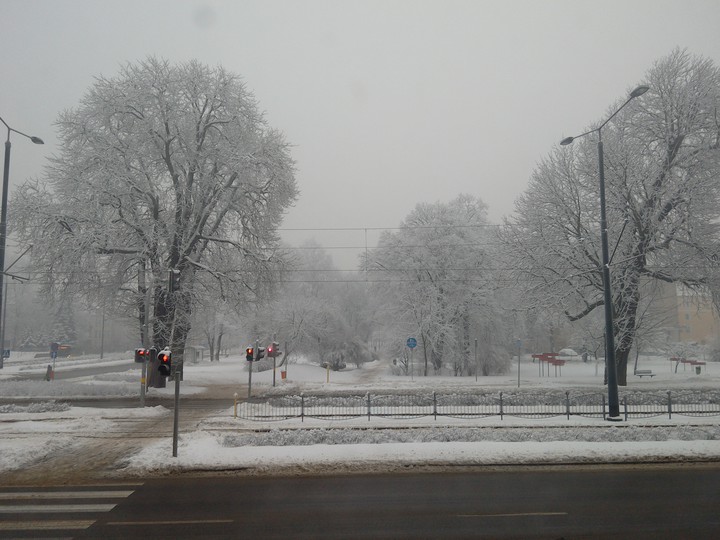 Pocztowa zimą. Zima na Pocztowej jest piękna (Styczeń 2017)