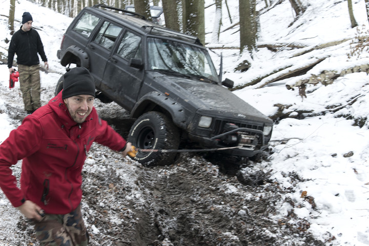 Grunt to dobry humor ;-)))). Offroadowy Elbląg dla WOŚP (Styczeń 2017)