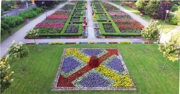 Najładniejszy park w naszym mieście.  (Lipiec 2017)