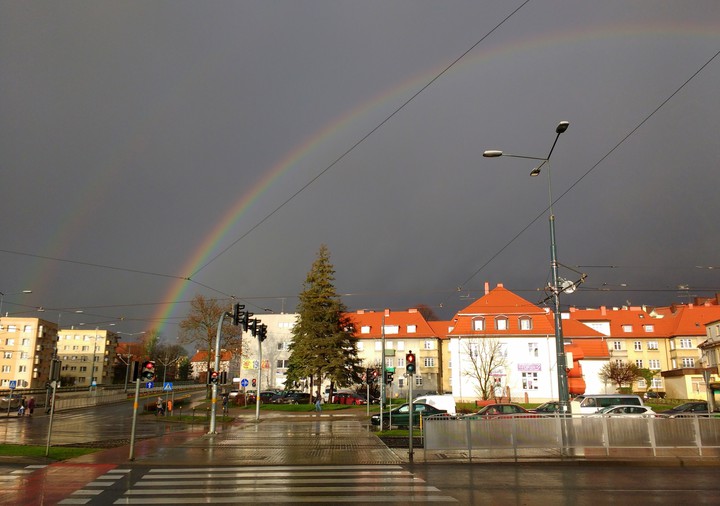 Tęcza. 1.12.2017