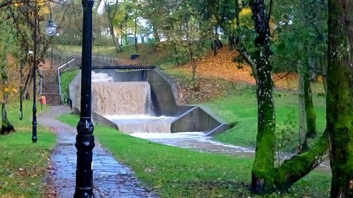 Park Dolinka. Kolory jesieni