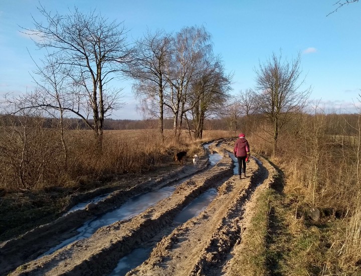 Droga do .... Okolice Stobojów (Marzec 2018)