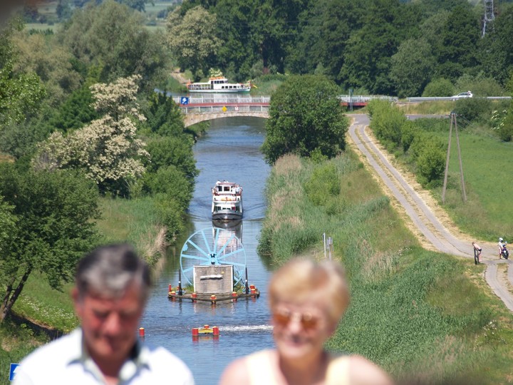 Kanałowe atrakcje. Ach te widoki.. Widoki na pochylni (Lipiec 2018)