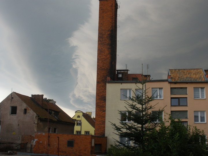 Burza nad Tolkmickiem.