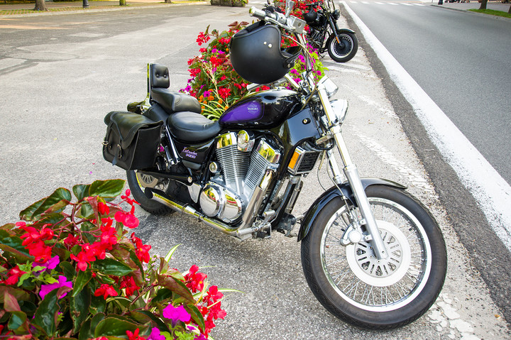 Piknik motocyklowy w Pasłęku..