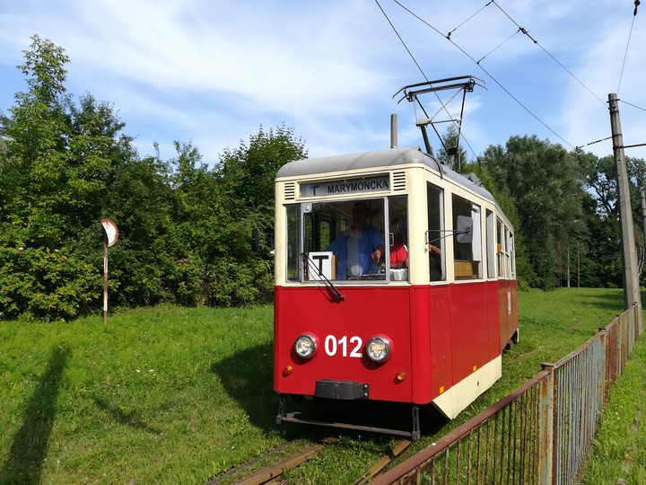 Zabytkowy Tramwaj Konstal 5N.  (Lipiec 2018)