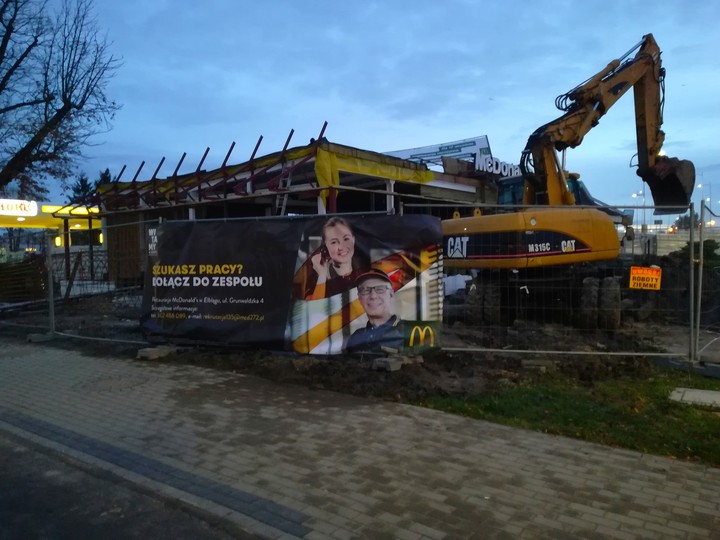 Remont McDonald's. Grunwaldzka - McDonald's