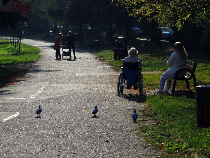 Spacer. Park Kajki Elbląg