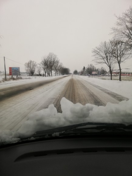 Stara 7 zapomniana. Droga w kierunku Nowego Dworu Gdanskiego (Styczeń 2019)