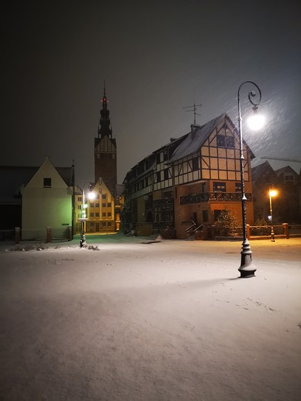 Starówka. Jak zima dotarła do Elbląga