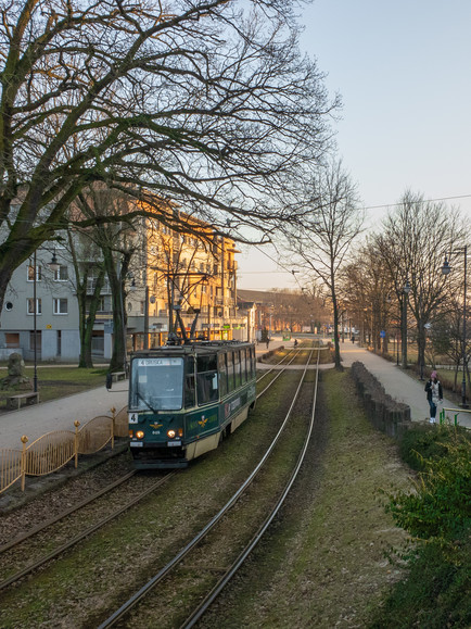 W Elblągu już prawie wiosna.... Plac Grunwaldzki