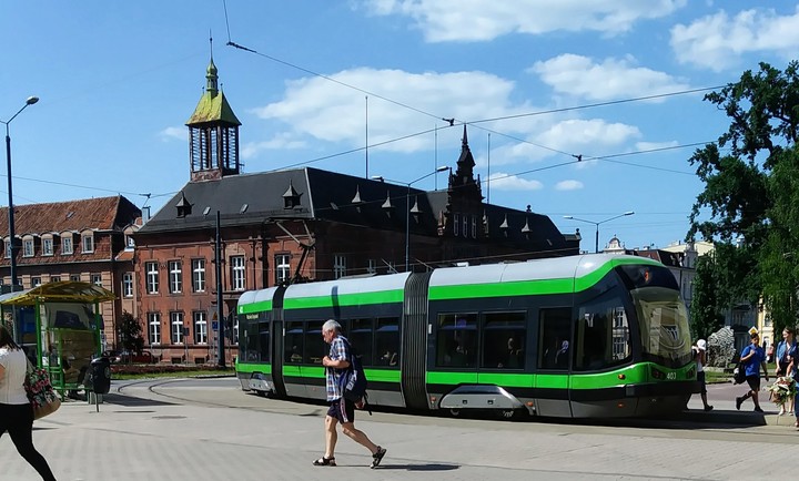 Plac Słowiański Poczta.  (Lipiec 2019)