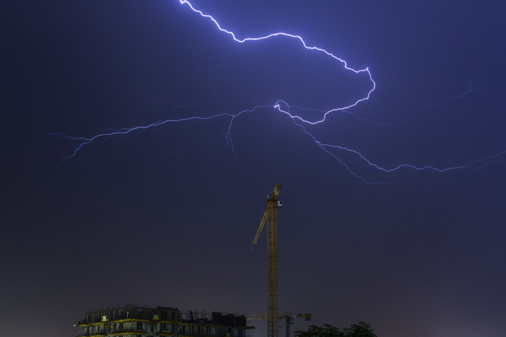 Burza nad Regalem.  (Sierpień 2019)