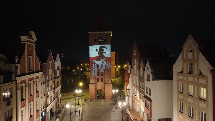 Brama Targowa - Narodowe Święto Niepodległości.