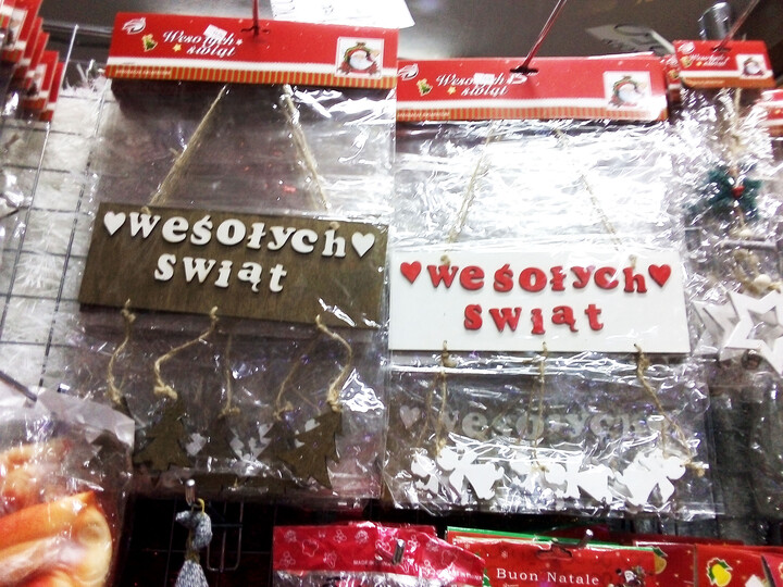 weśołych swiąt :). W jednym z Pasłęckich marketów